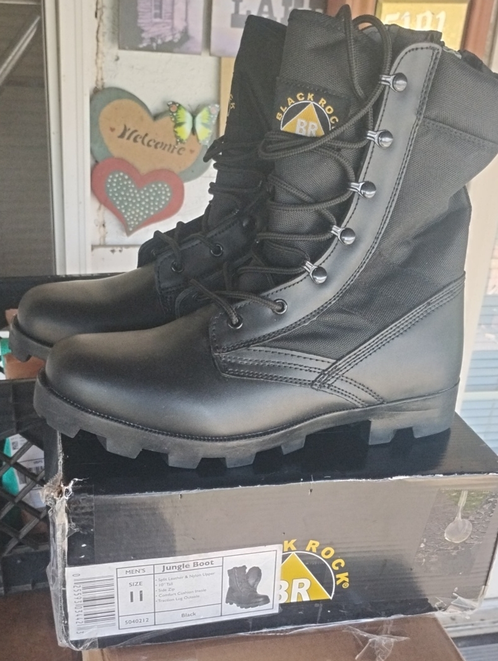 Blackrock BR Tactical Jungle Boots in Black